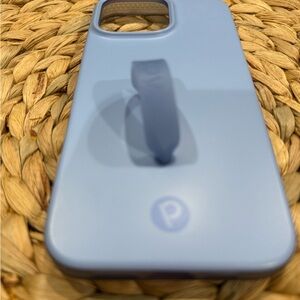 Light Blue Phone Case with Stand IPhone 16 Pro Max